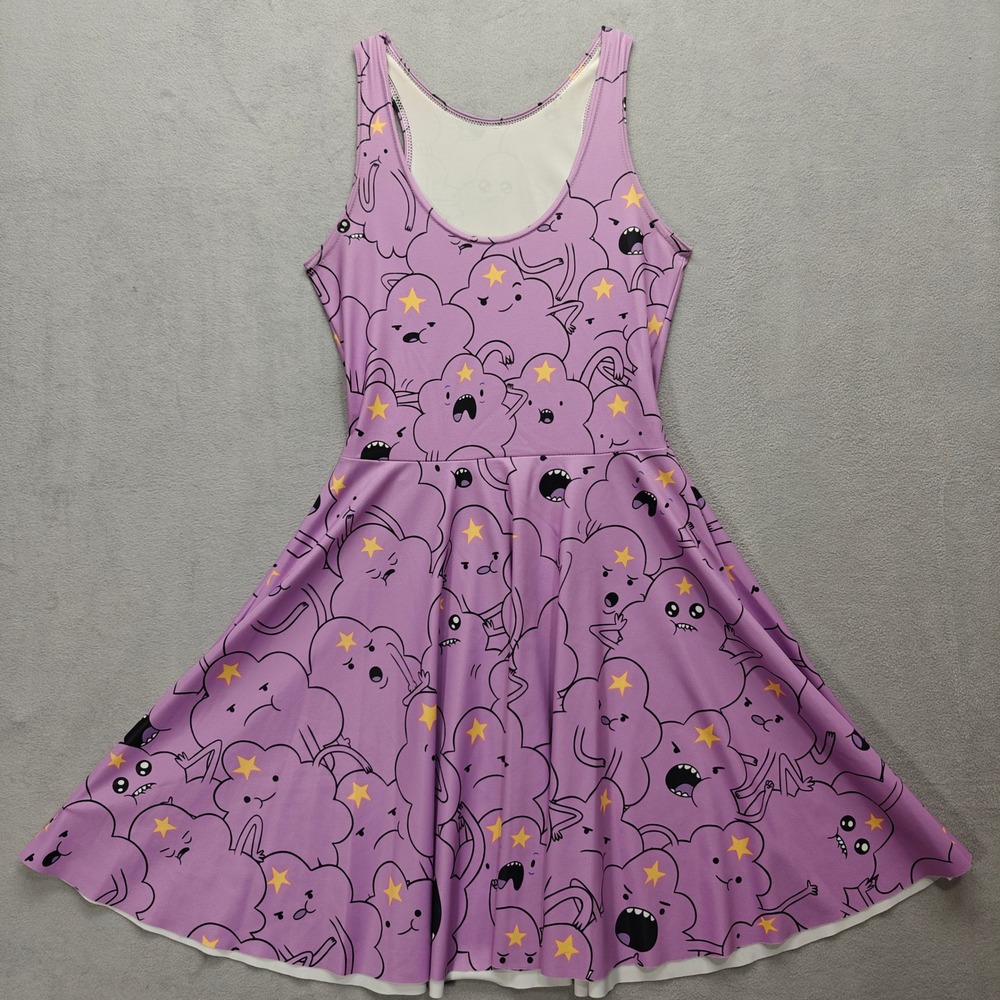 BlackMilk Lumpy Space Princess Skater Dress Womens XS Whimsigoth Emo Alt Grunge